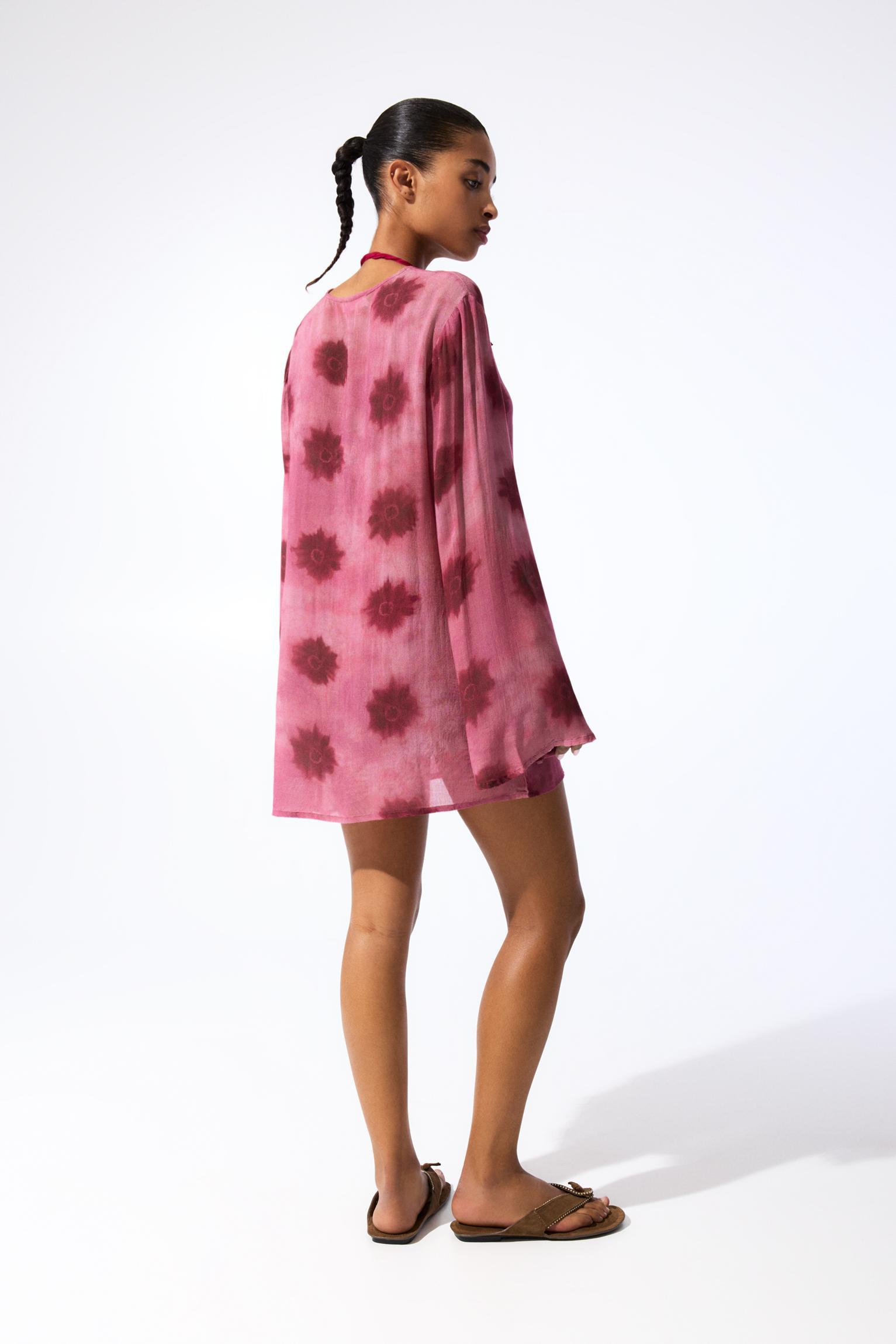 Rustic printed kaftan Product Image