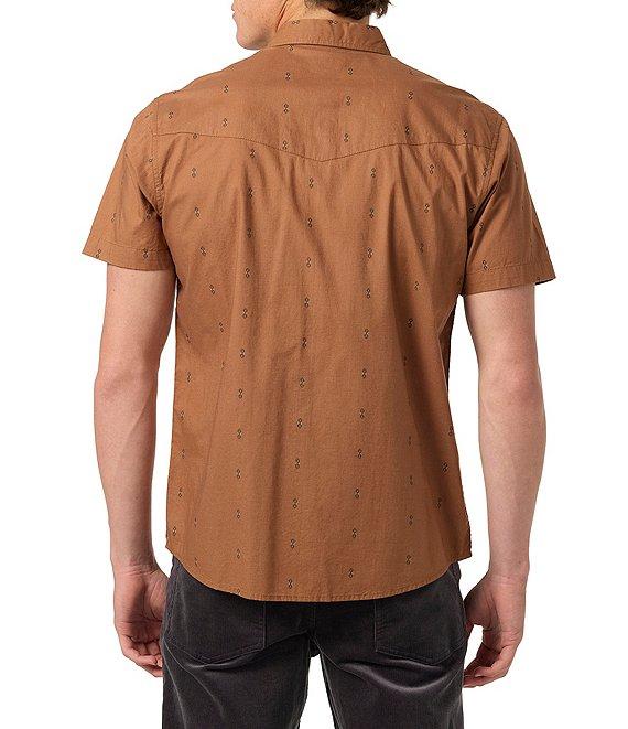 O'Neill Bar Dog Short Sleeve Snap Front Woven Shirt Product Image