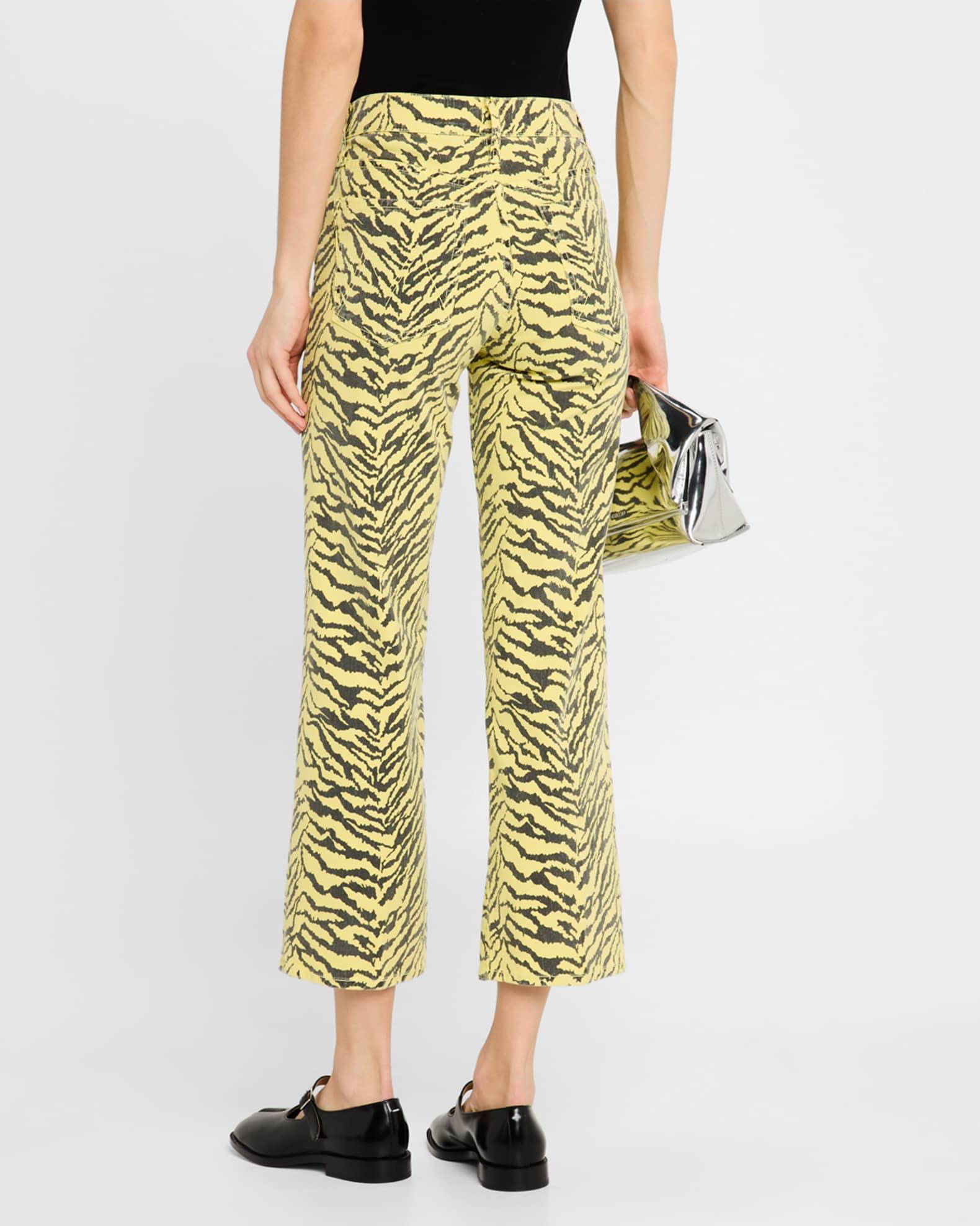 The Mid-Rise Zip Rambler Ankle Jeans Product Image