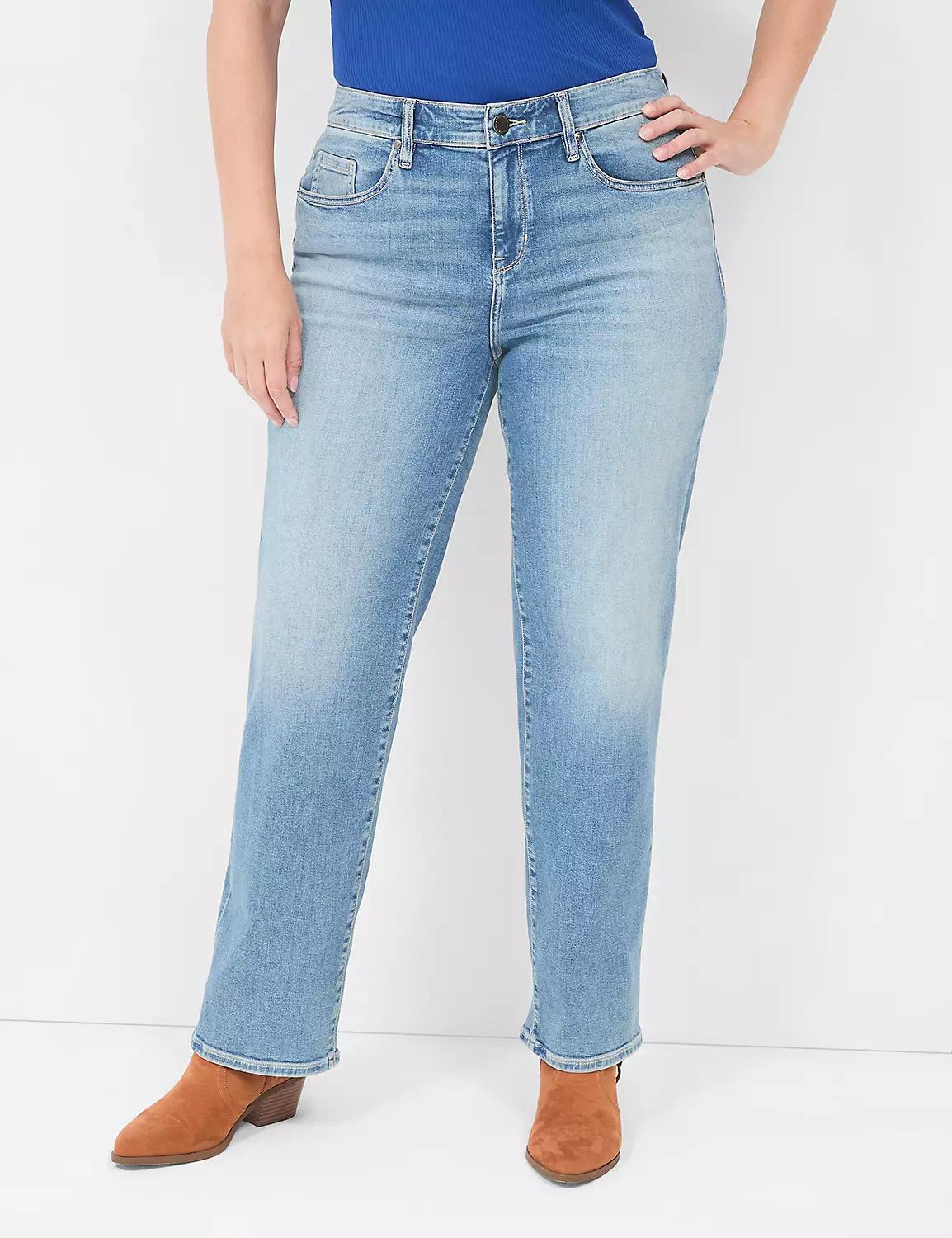 Signature Fit High-Rise Relaxed Boot Jean Product Image