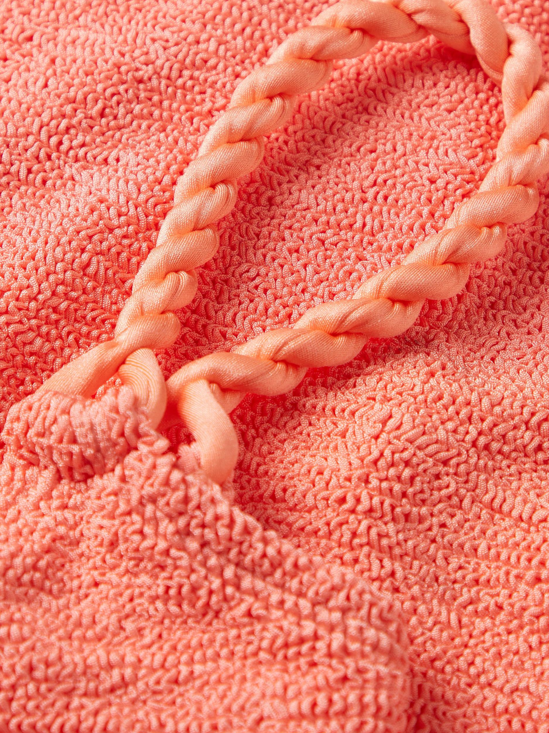 For La Samanna, A Belmond Hotel Phoebe Bikini - Metallic Coral Product Image