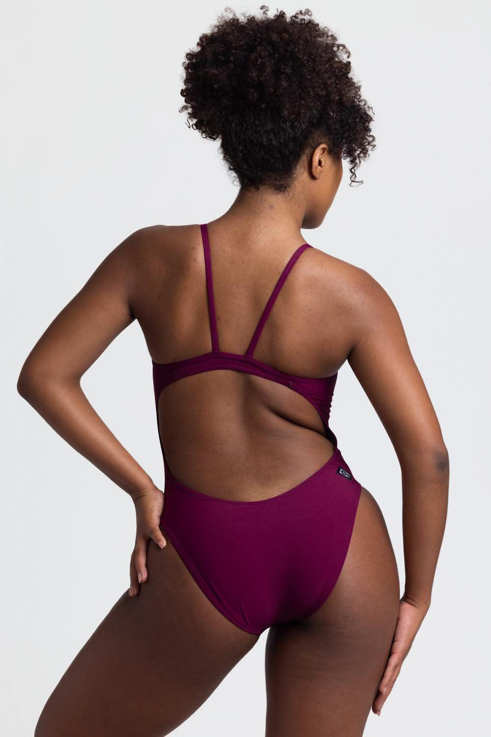 Chevy One Piece Swimsuit - Cabernet Female Product Image