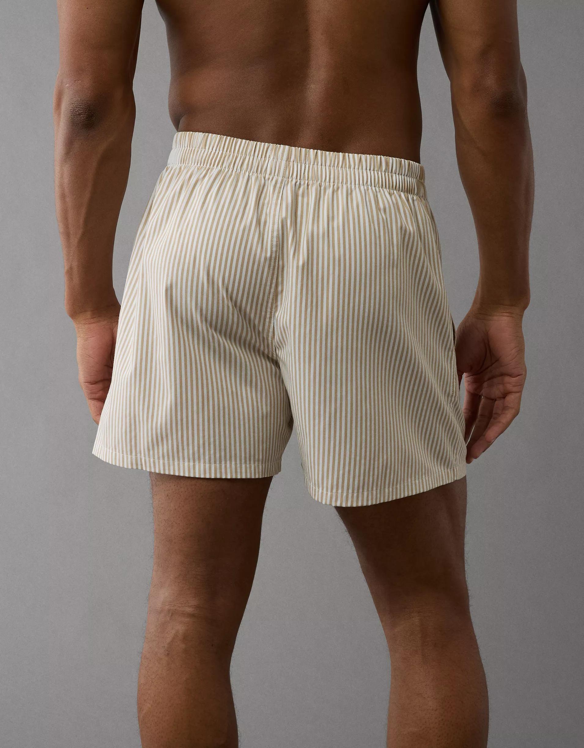 AEO Men's Striped Poplin Pocket Boxer Short Product Image