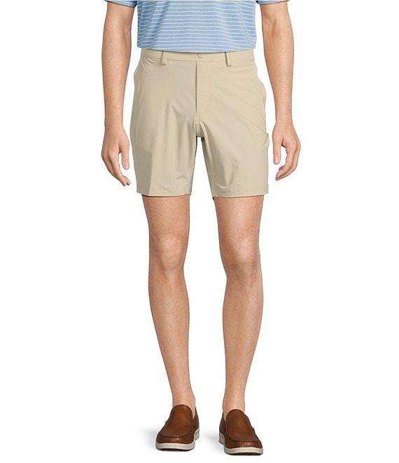 Roundtree & Yorke The Links to Lounge 8#double; Flat Front Performance Pull On Shorts Product Image
