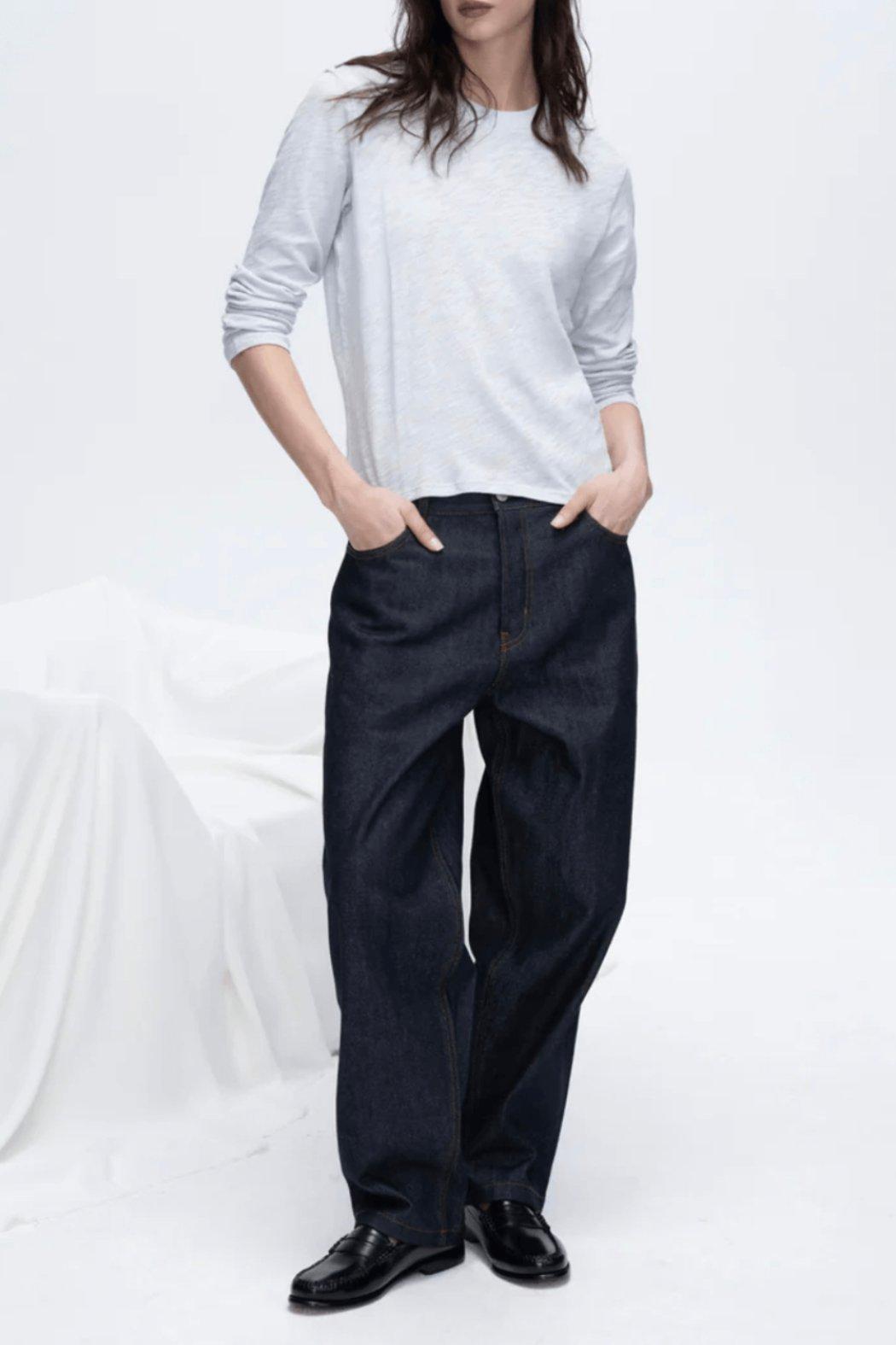 Slub Jersey Long-Sleeve Product Image