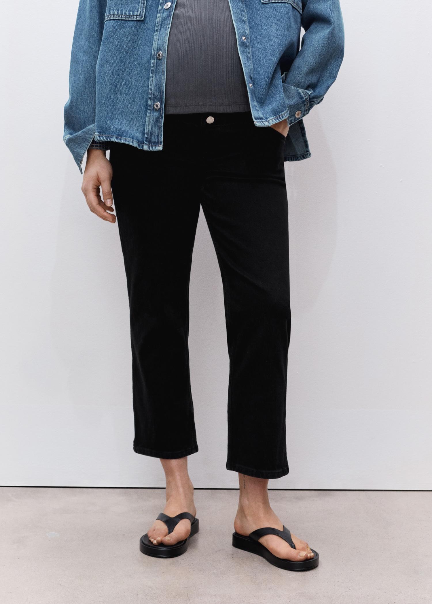 Maternity Straight Jeans - Women | MANGO USA Product Image