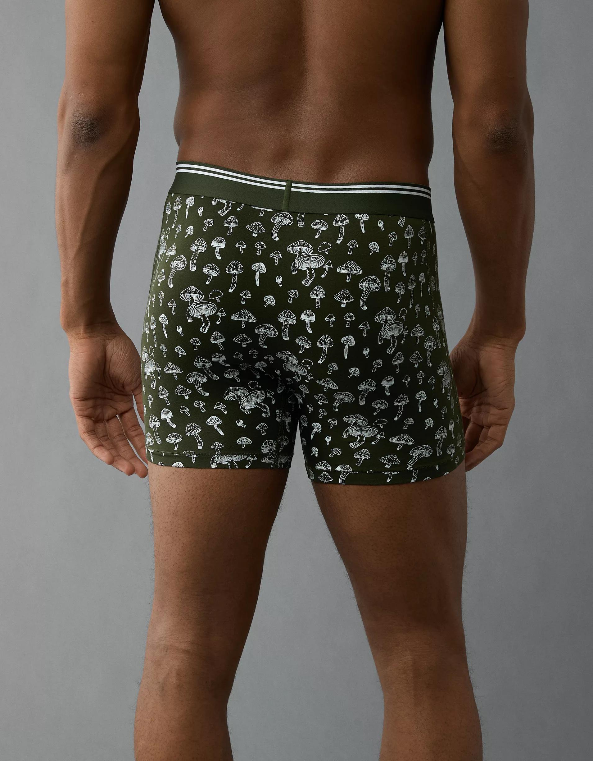 AEO Men's Mushrooms 4.5" Ultra Soft Boxer Brief Product Image