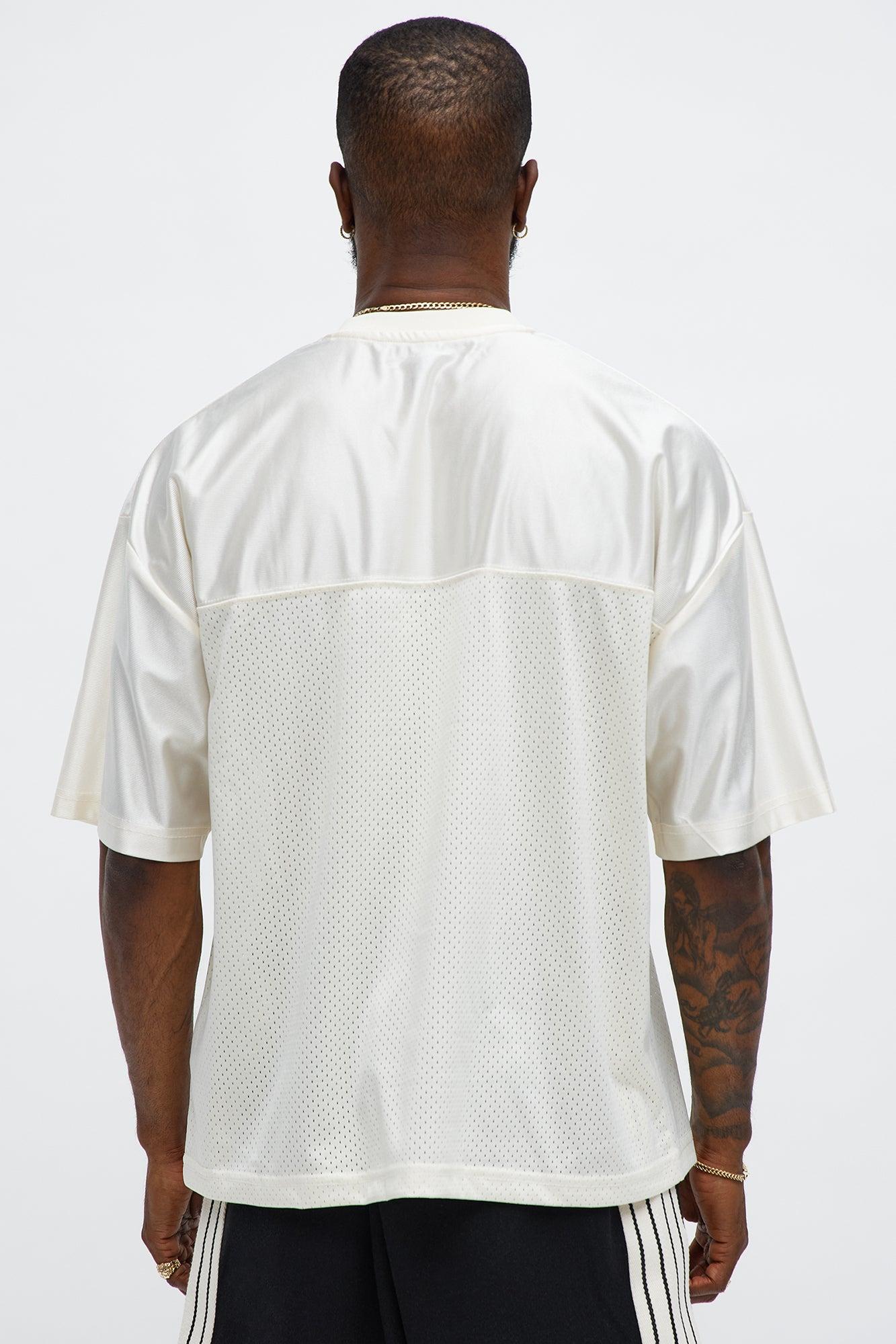 Saints Studios Short Sleeve Soccer Jersey - Off White/combo Male Product Image