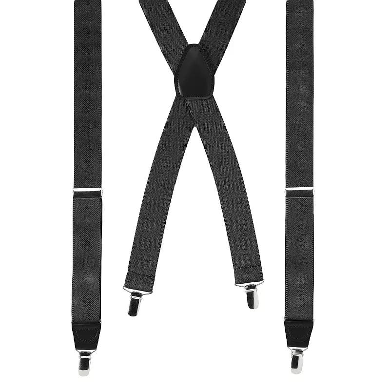 Mens Wembley Solid Stretch Suspenders Product Image
