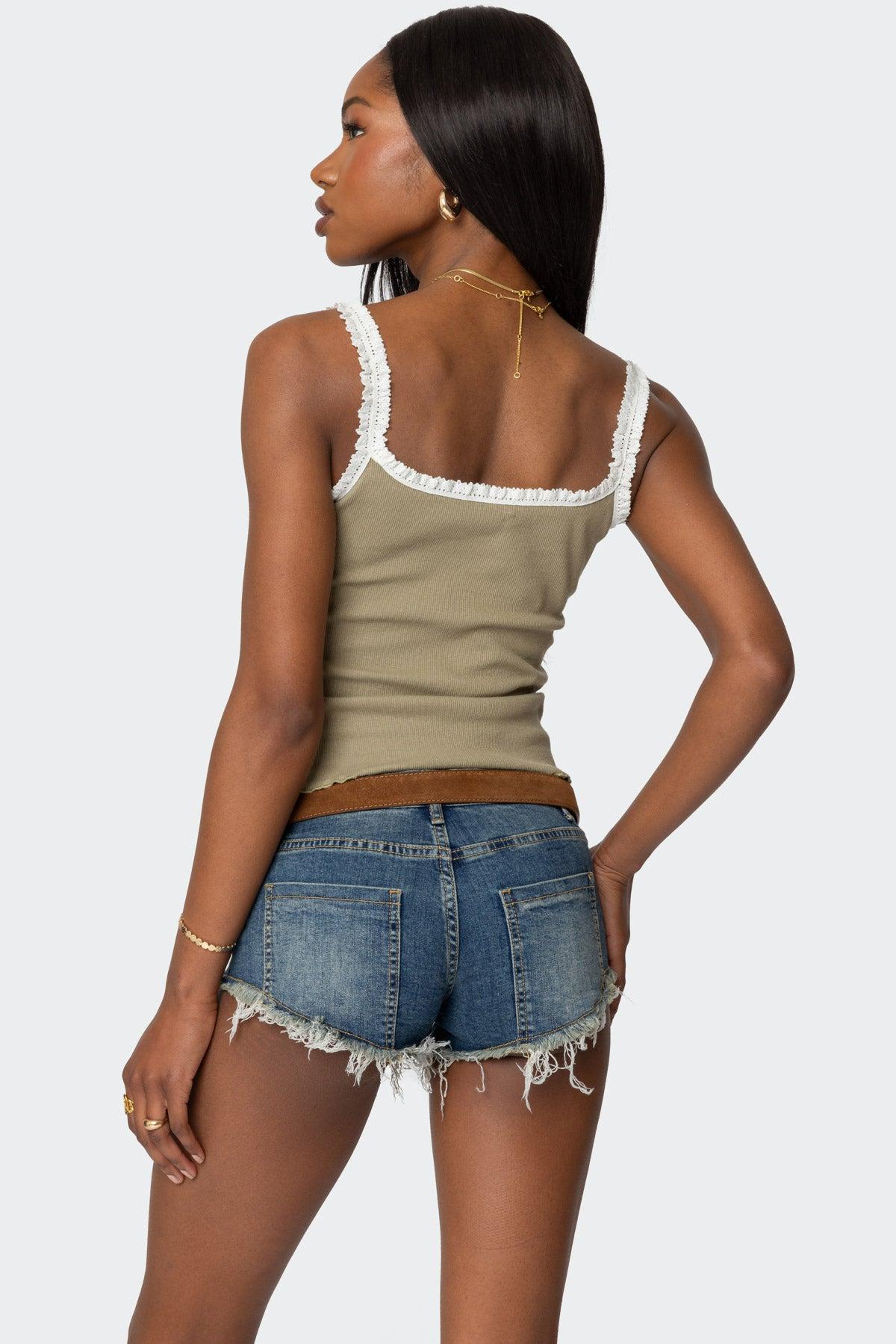 Teagan Ribbed Tank Top Product Image