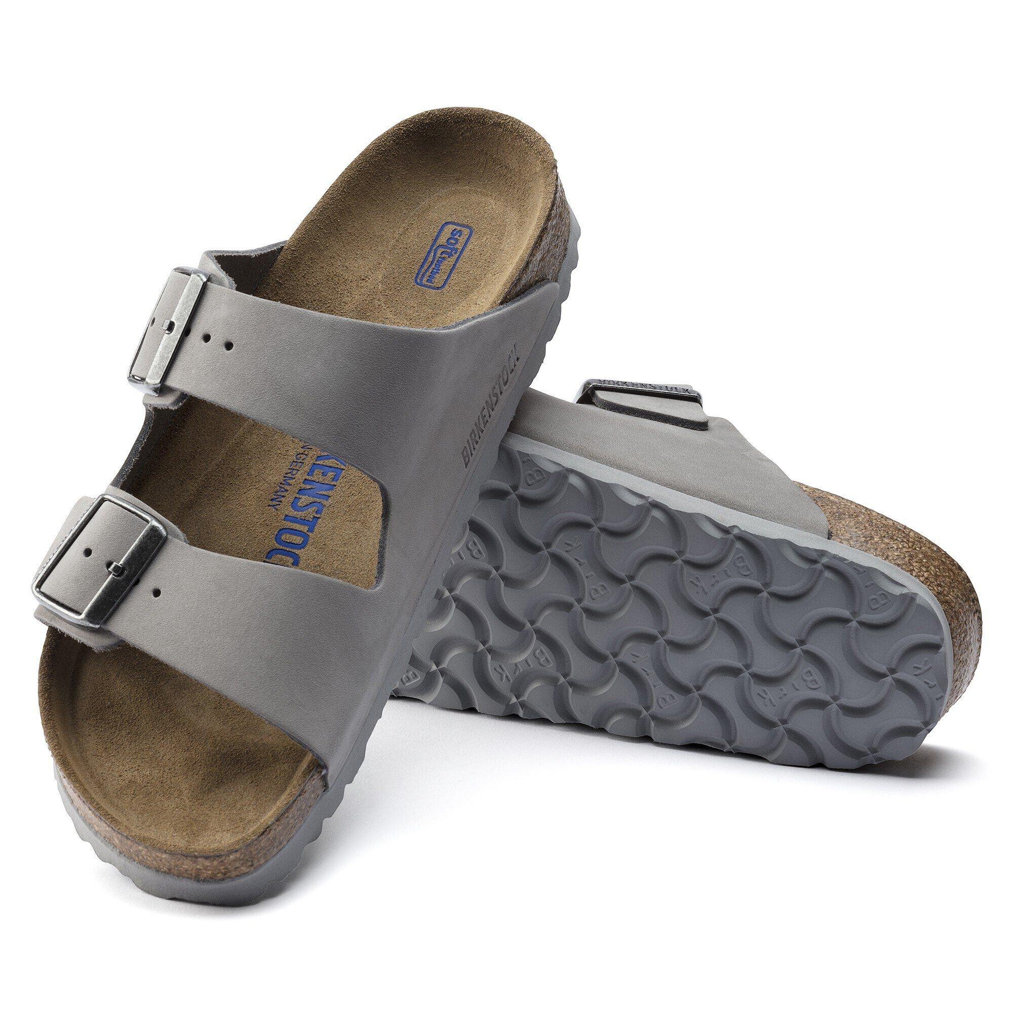 Arizona Soft Footbed Nubuck Leather Dove Gray Product Image