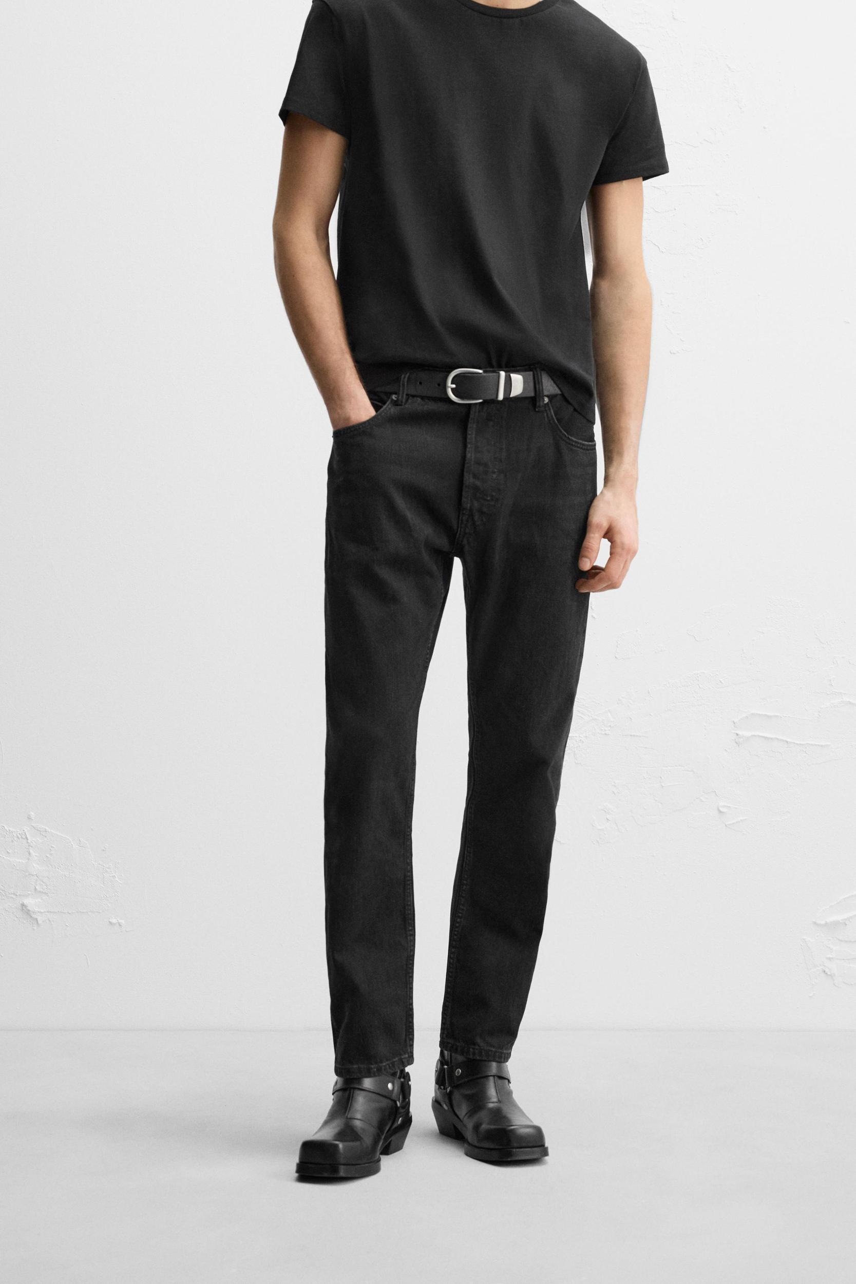 REGULAR STRAIGHT FIT JEANS Product Image