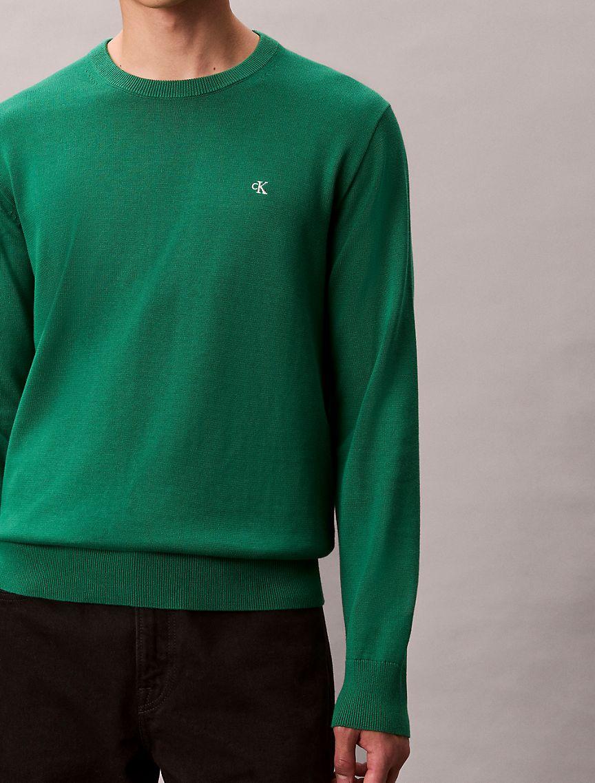 Smooth Cotton Sweater Product Image