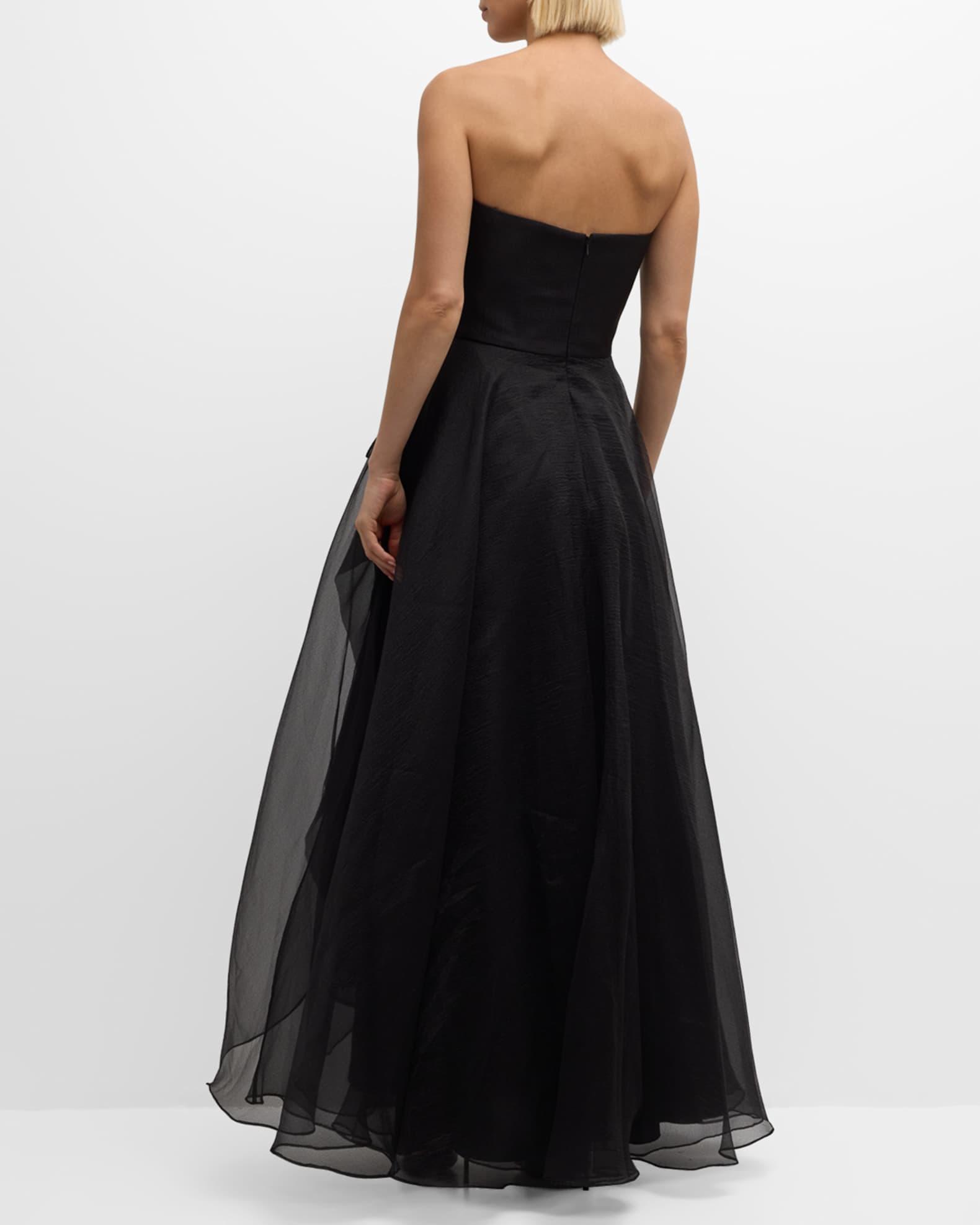Womens Teresa Draped Tulle Gown Product Image