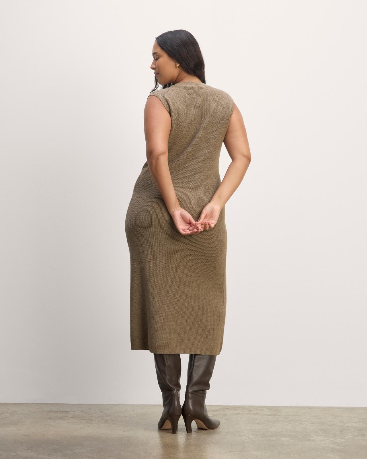 Womens Midi Dress in Everyday Cotton by Everlane Product Image