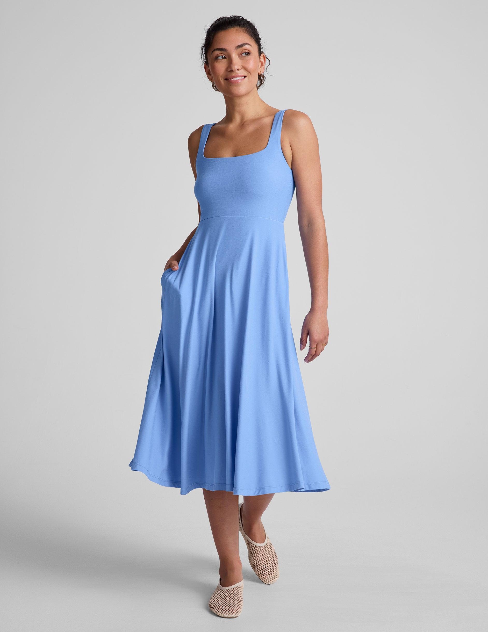 Featherweight At The Ready Square Neck Dress Product Image