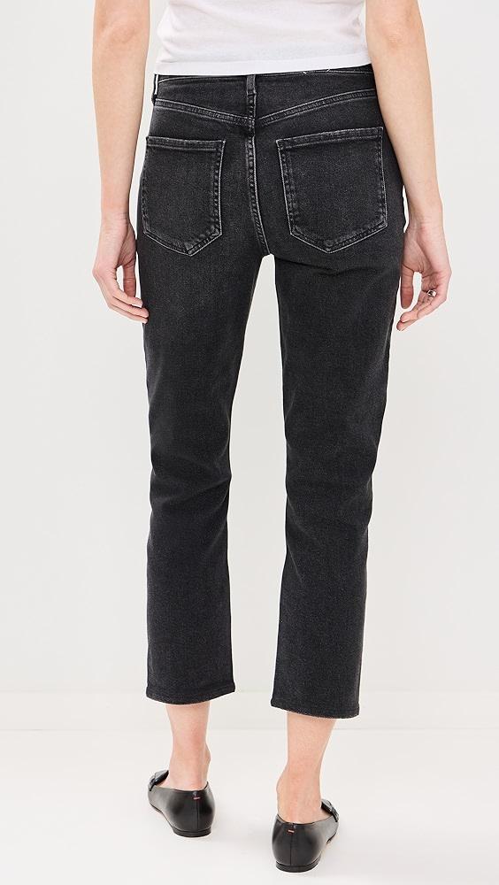 AGOLDE Riley High Rise Straight Crop Jeans | Shopbop Product Image
