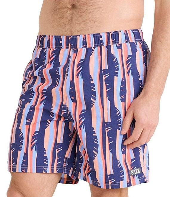 SAXX Go Coastal 2N1 Tropical 7#double; Inseam Volley Swim Shorts Product Image