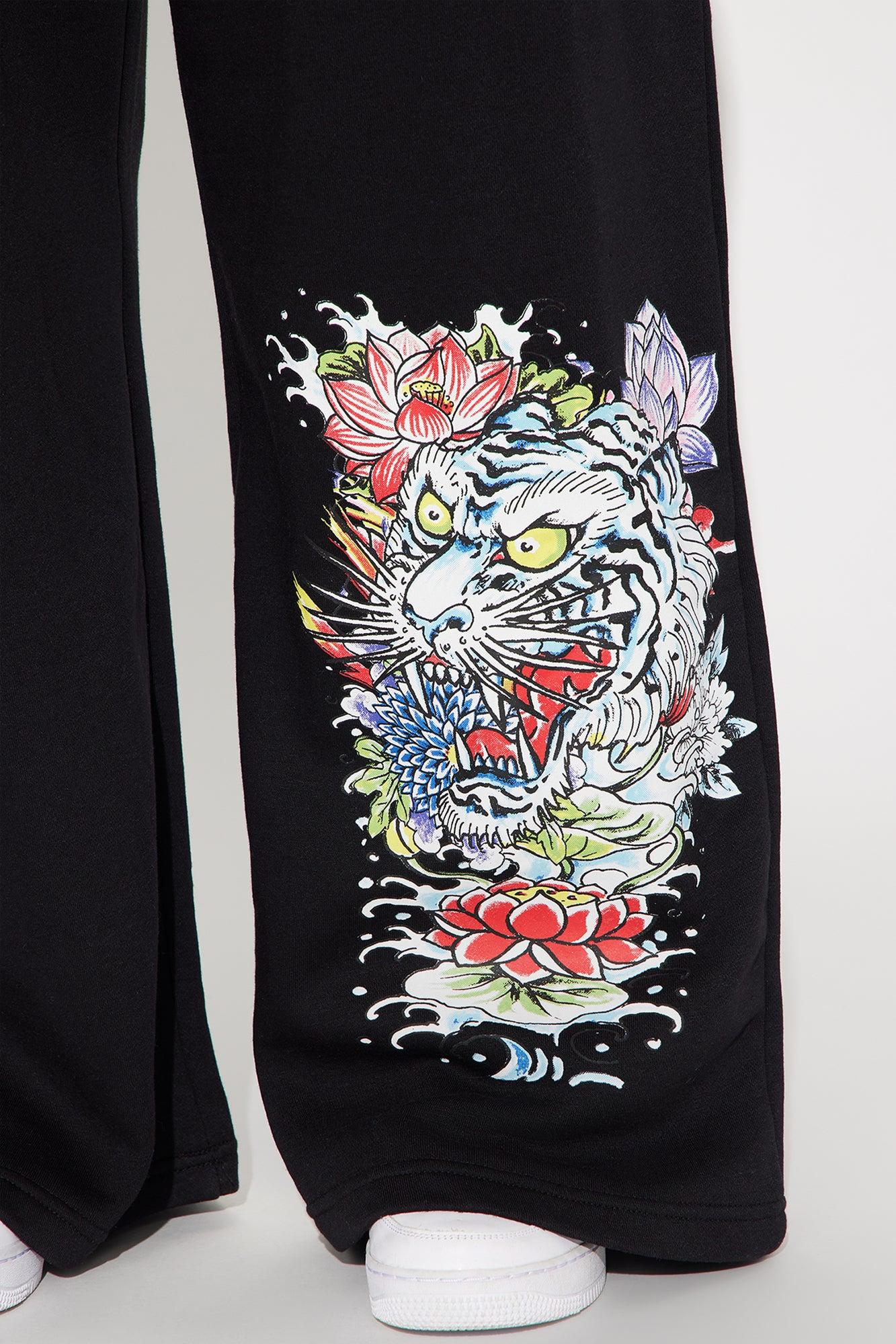 Ed Hardy Dreams Pant Set - Black Product Image
