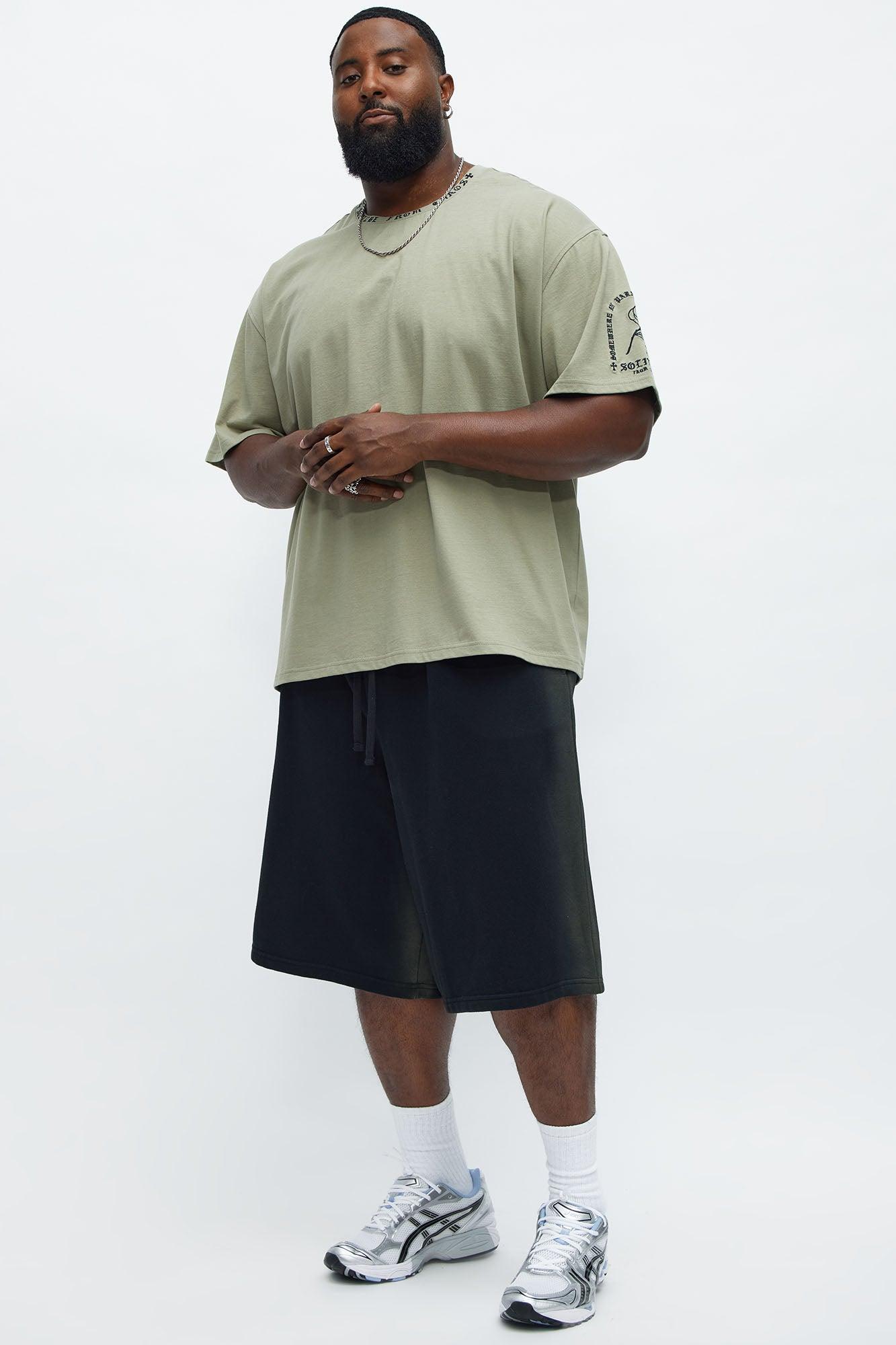 Short Sleeve Solitude From Chaos Tee - Sage Male Product Image