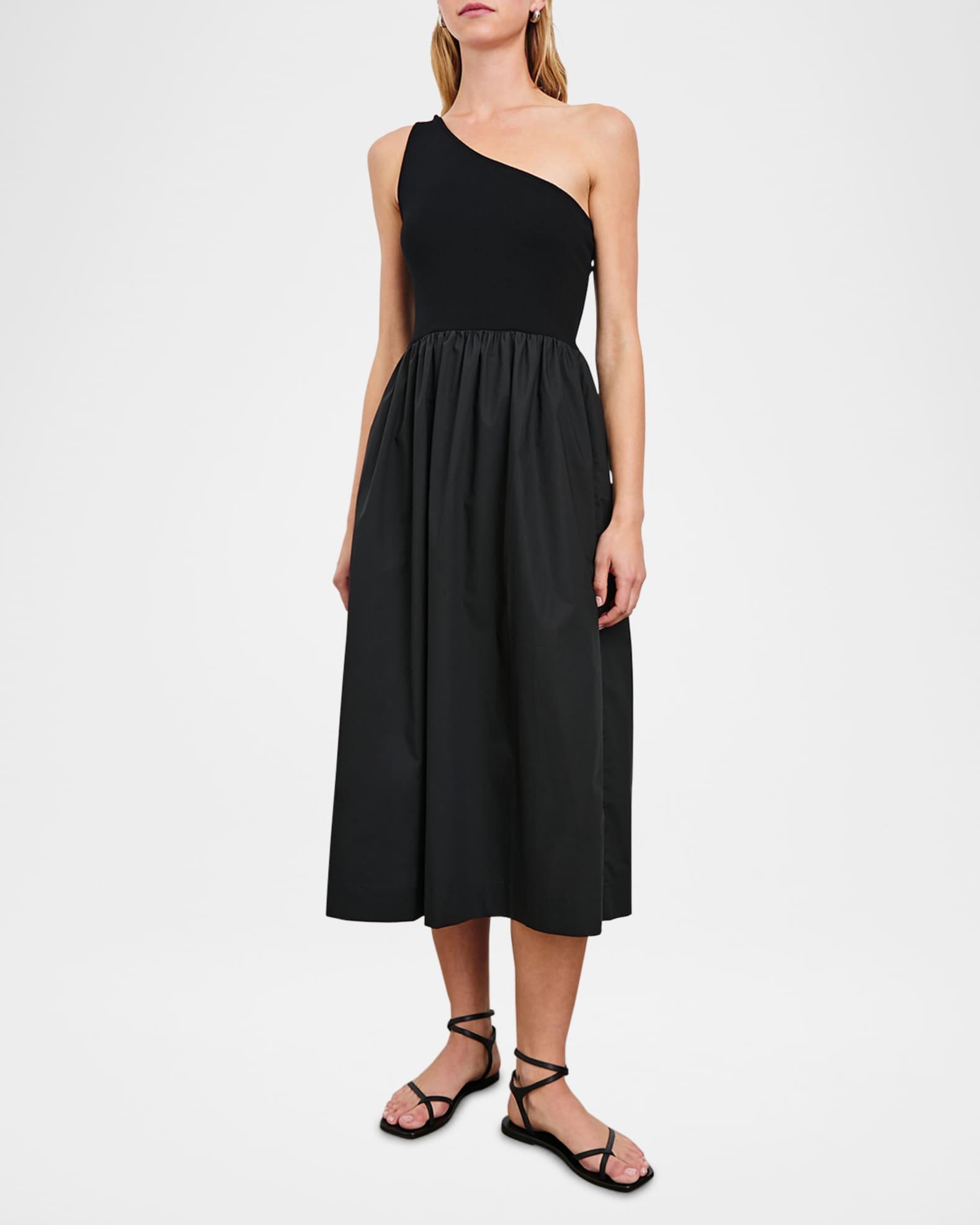 Anita Asymmetric Midi Dress Product Image