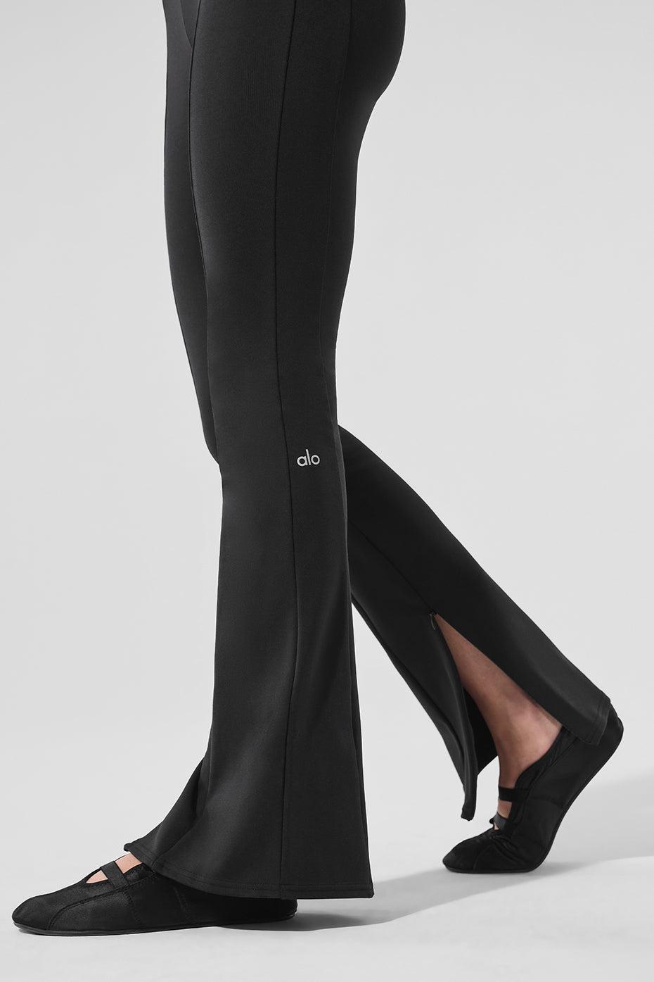 ALO | High-Waist Zip It Flare Legging Size: XS Product Image
