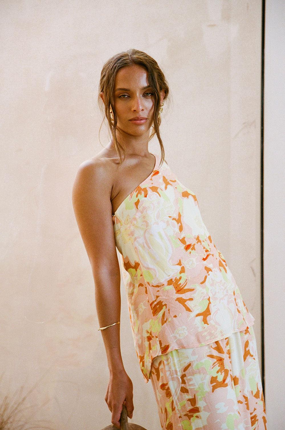 Parlour Top - Motion Floral Product Image