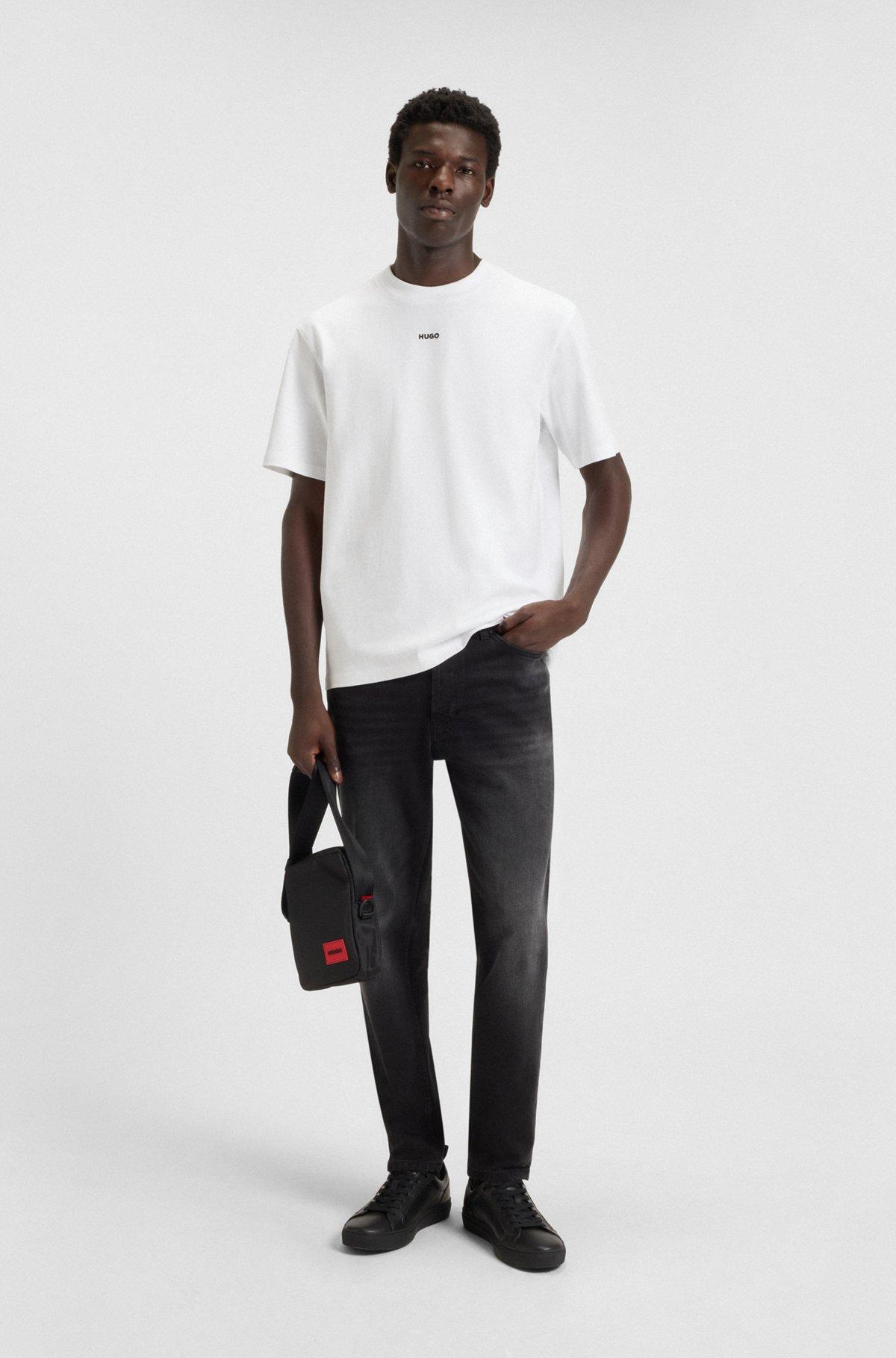 Relaxed-fit T-shirt in cotton with logo print Product Image