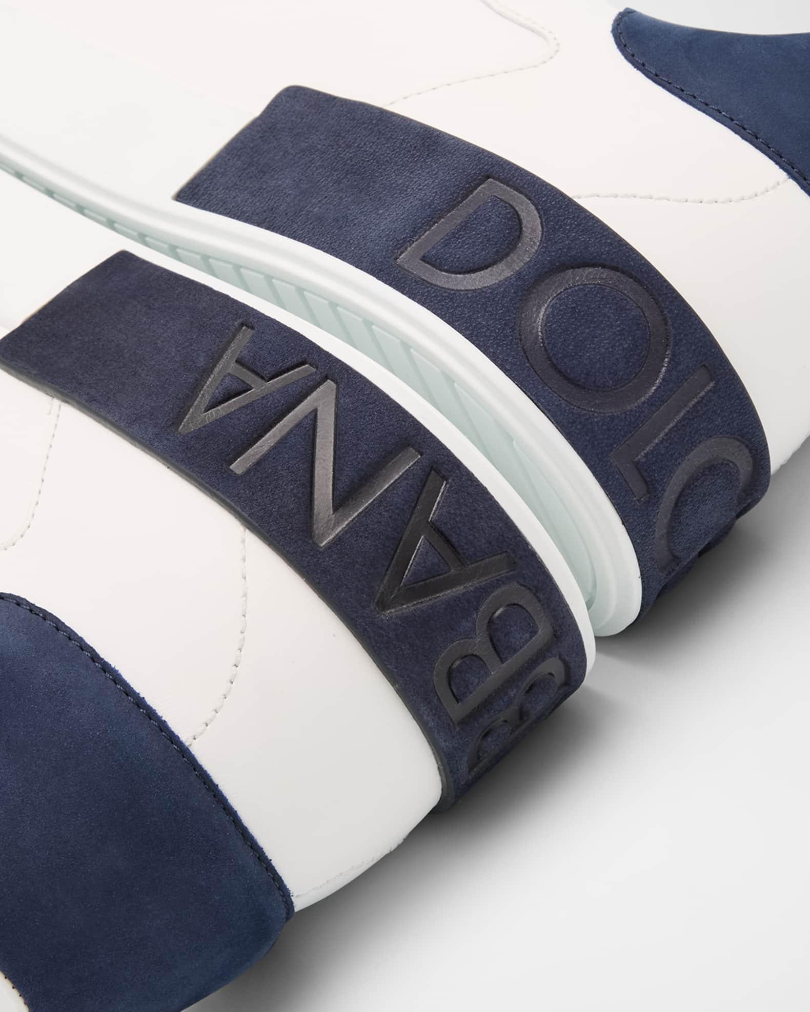 Men's Portofino Calfskin Low-Top Sneakers Product Image