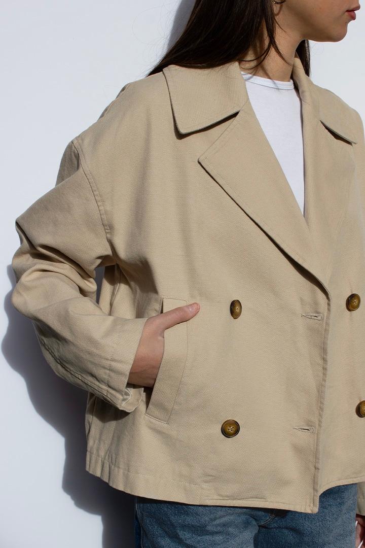 Double-breasted coat Product Image