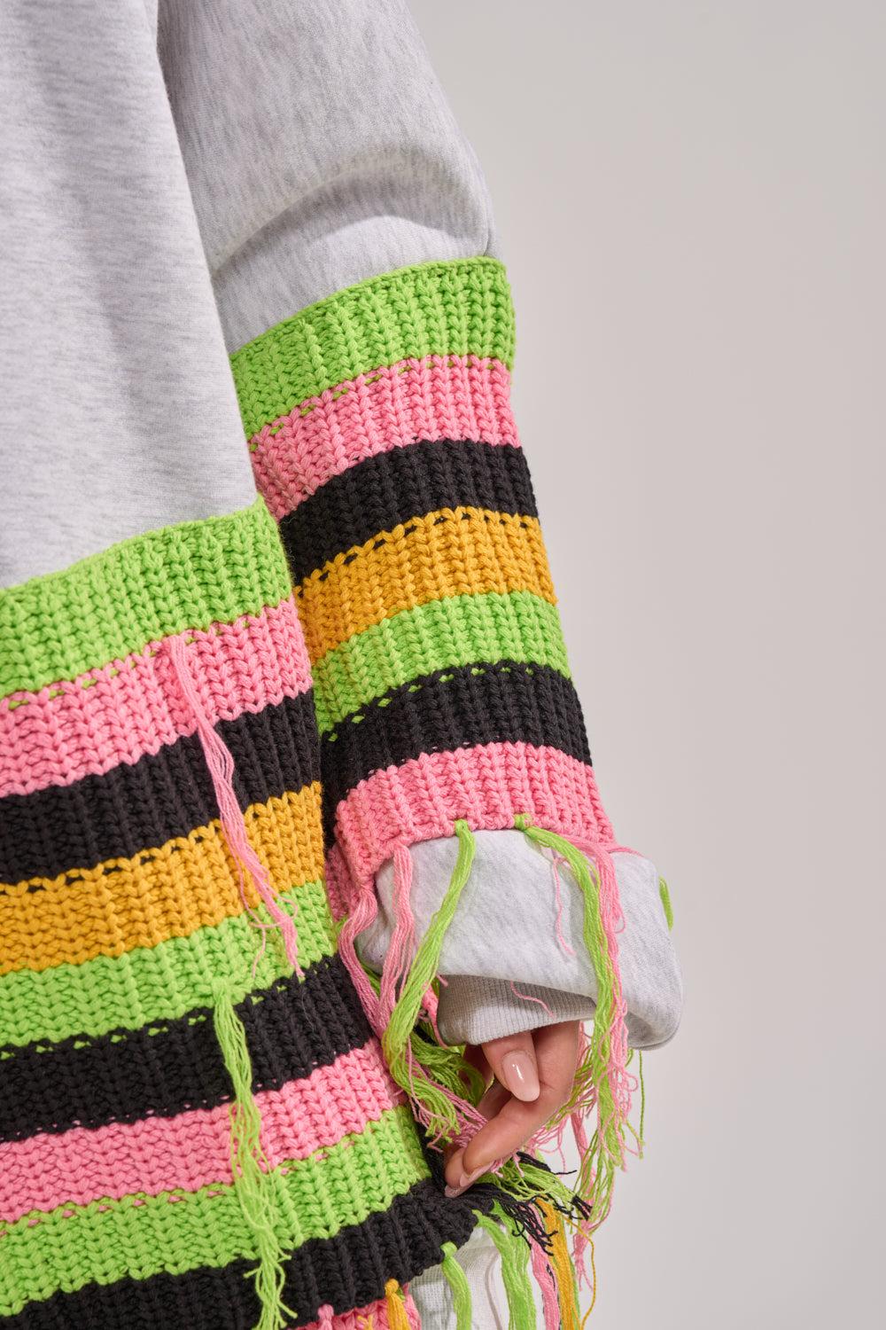 MOST LOVED SWEATSHIRT MINI DRESS Product Image