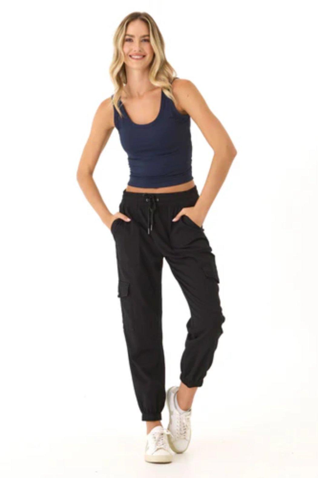 Mirabel Luxe Jersey Crop Tank Product Image