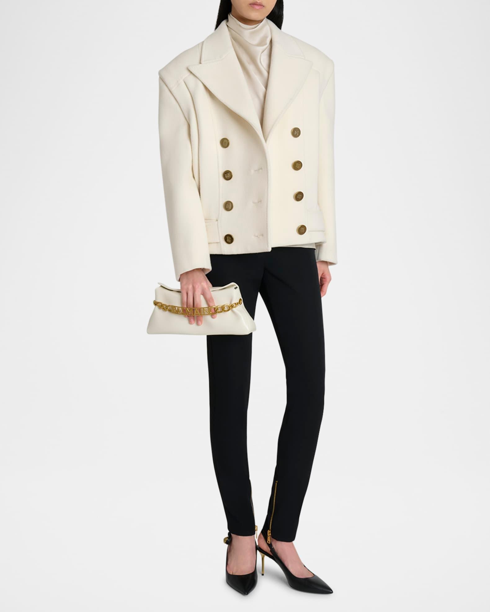 1945 Soft Pouch Crossbody Clutch Bag in Crinkled Leather Product Image