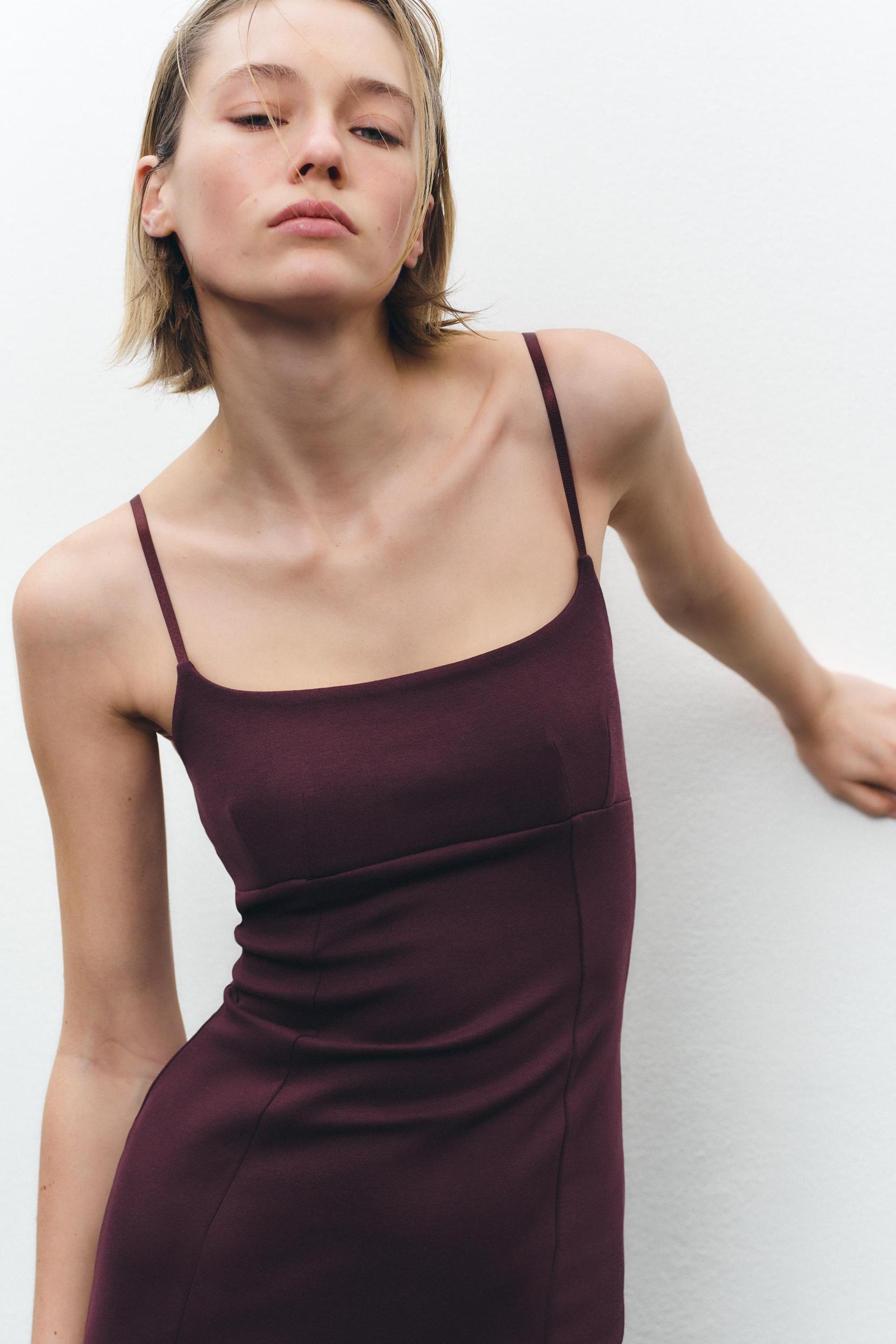 INTERLOCK STRAP DRESS Product Image