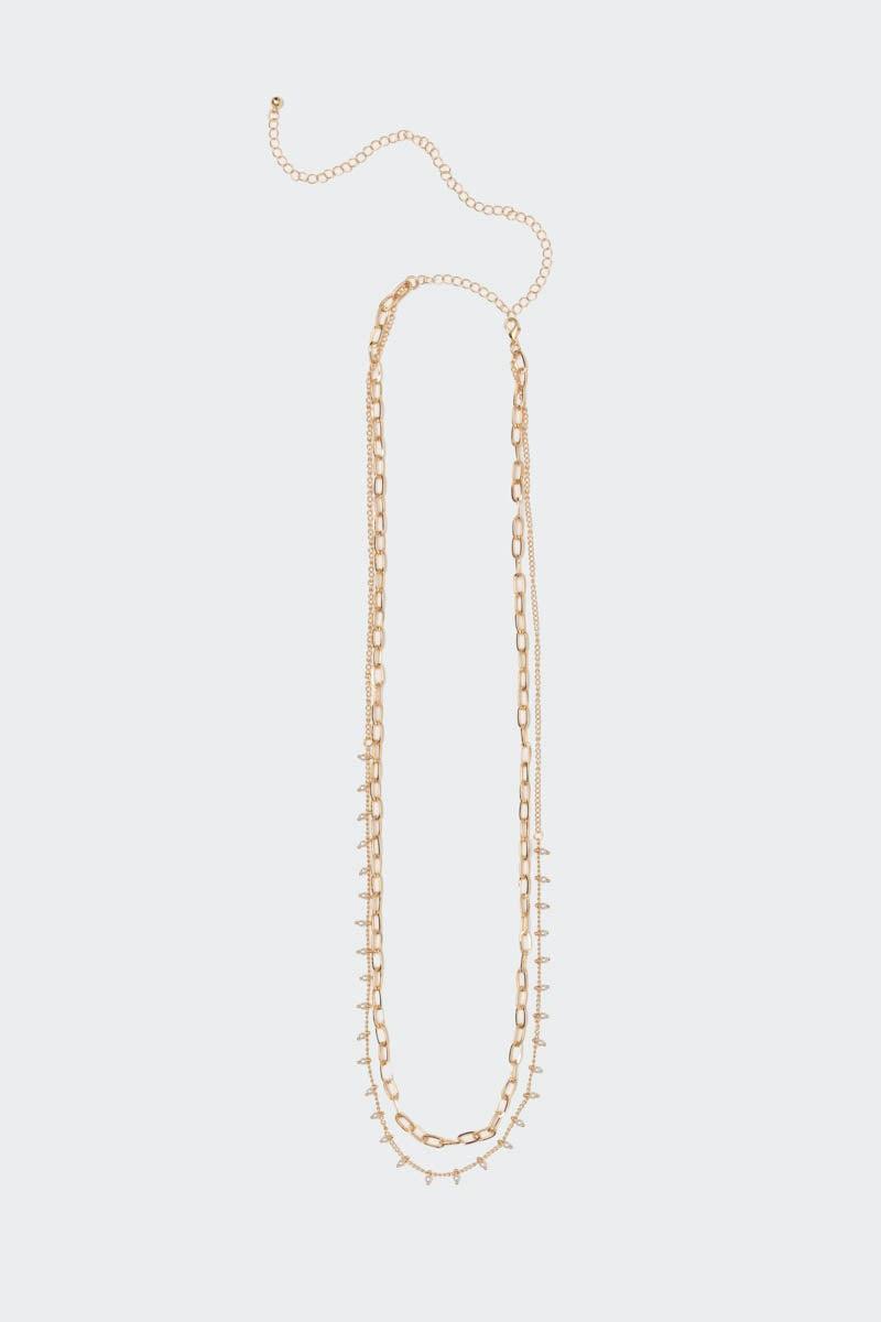 Layered Pearl Belly Chain Product Image