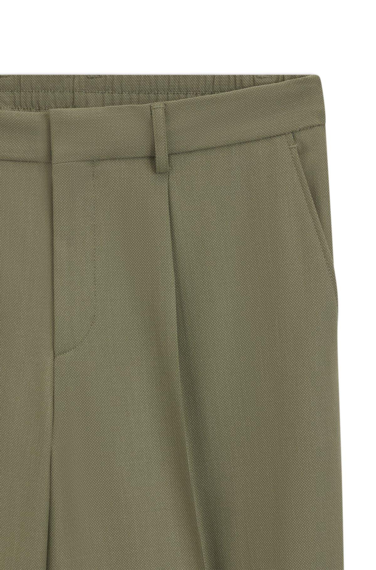 Relaxed-fit trousers in machine-washable stretch fabric Product Image