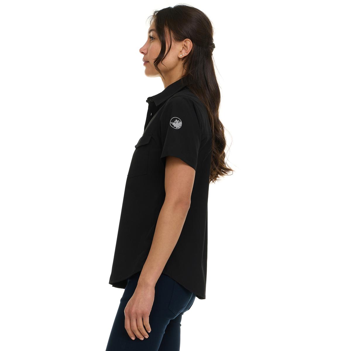 Canada Weather Gear Women's Short Sleeve Button-Up Shirt Product Image