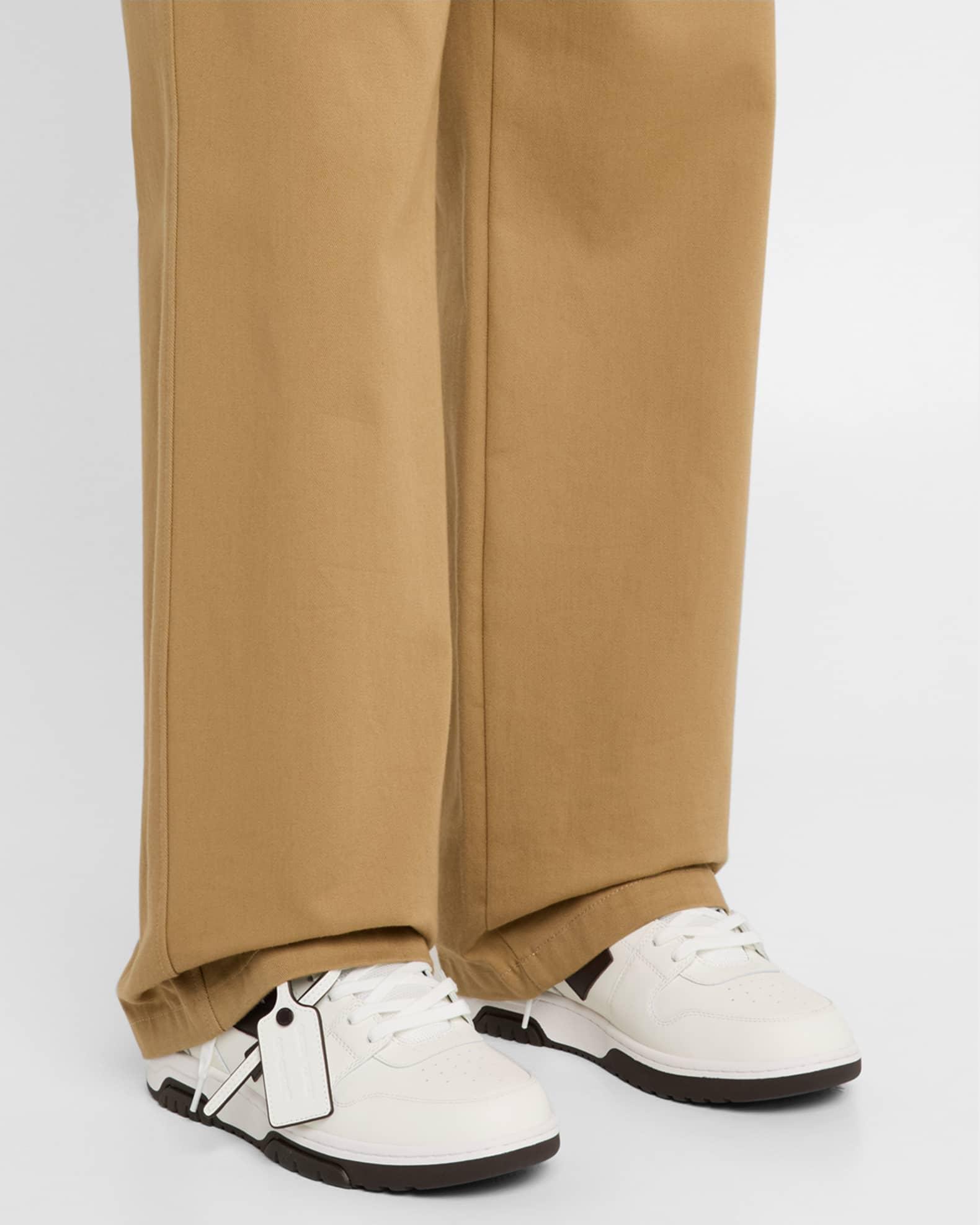 Men's Out Of Office Bicolor Leather Sneakers Product Image