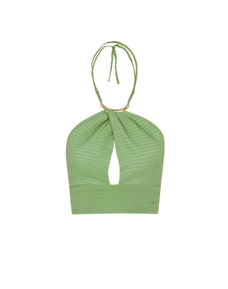 Kim Mini Skirt - Aloe Product Image