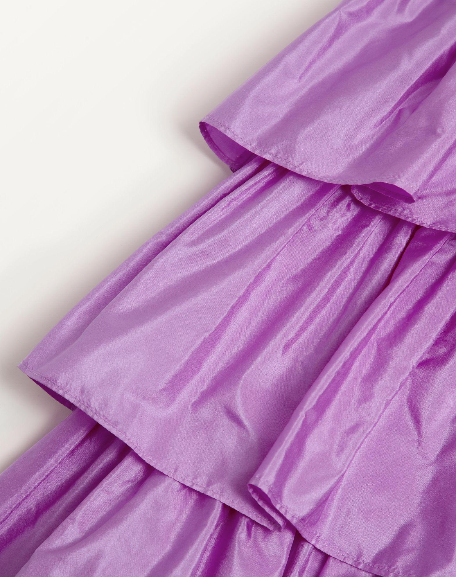 Ruffled Taffeta Skirt Product Image