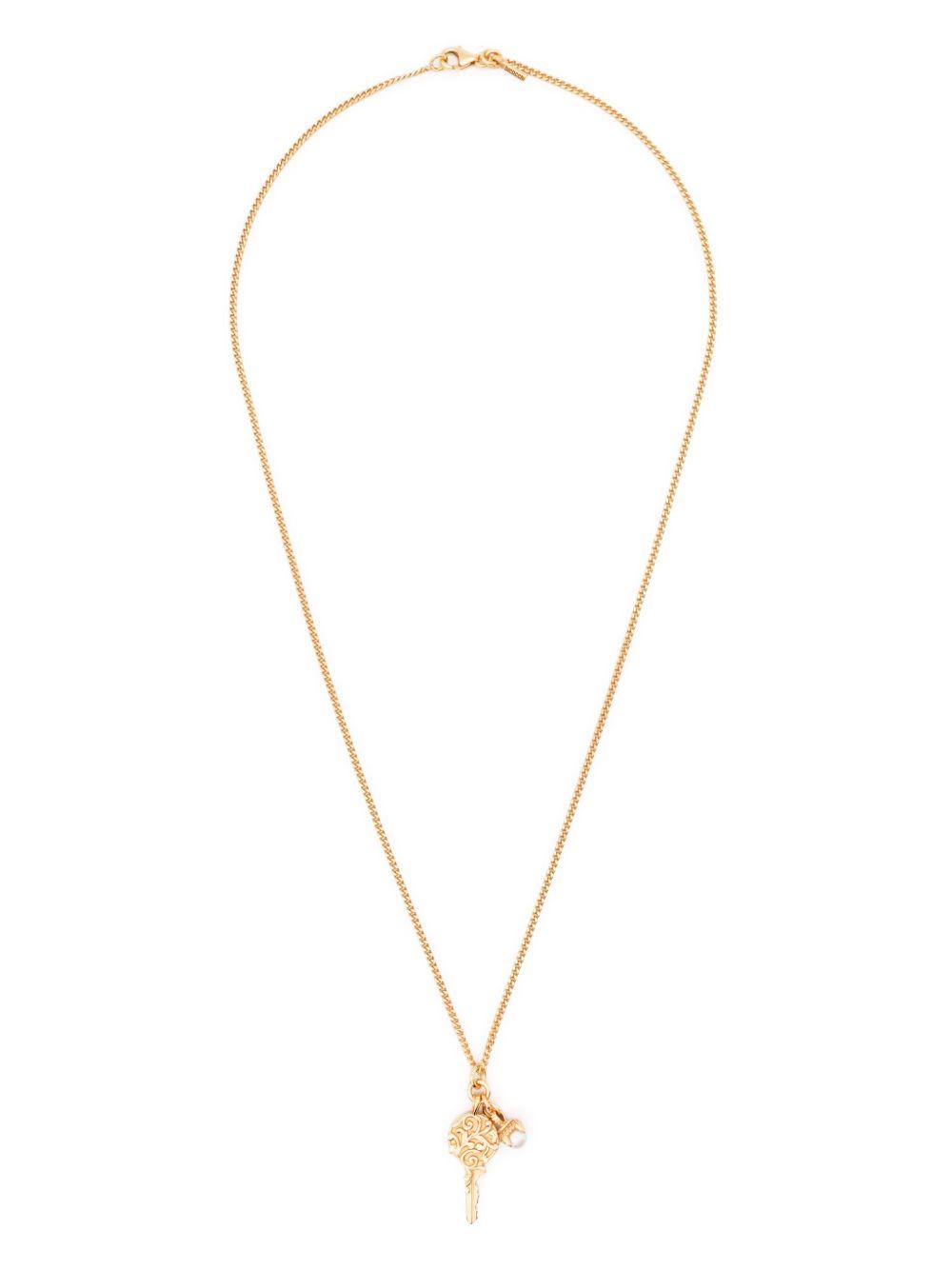 arabesque key pendant necklace Product Image