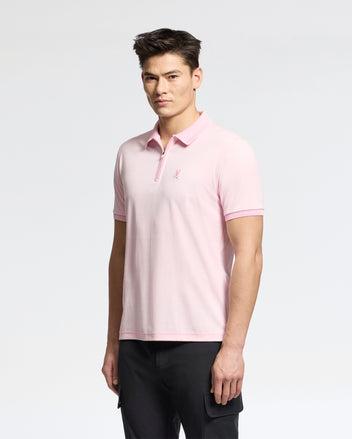 MENS TREVOR PERFORMANCE PIQUE ZIP UP POLO - B6K557F200 Male Product Image