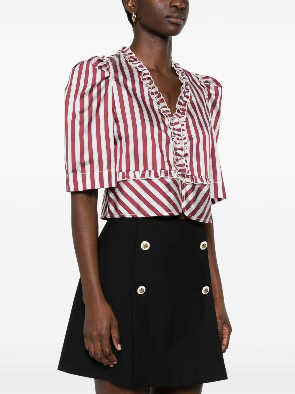 striped blouse Product Image