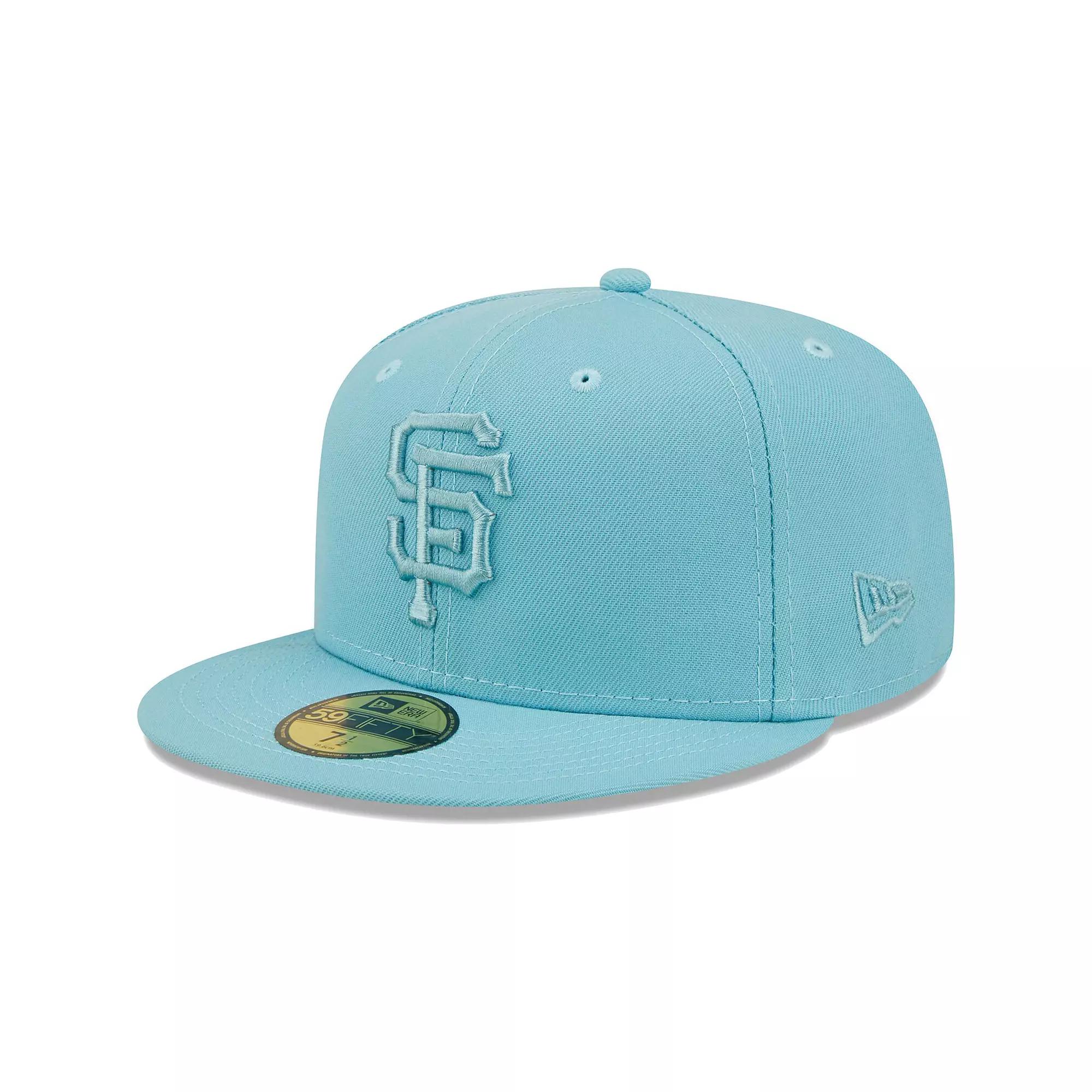 Men's New Era Light Blue San Francisco Giants Color Pack 59FIFTY Fitted Hat, Size: 8 Product Image
