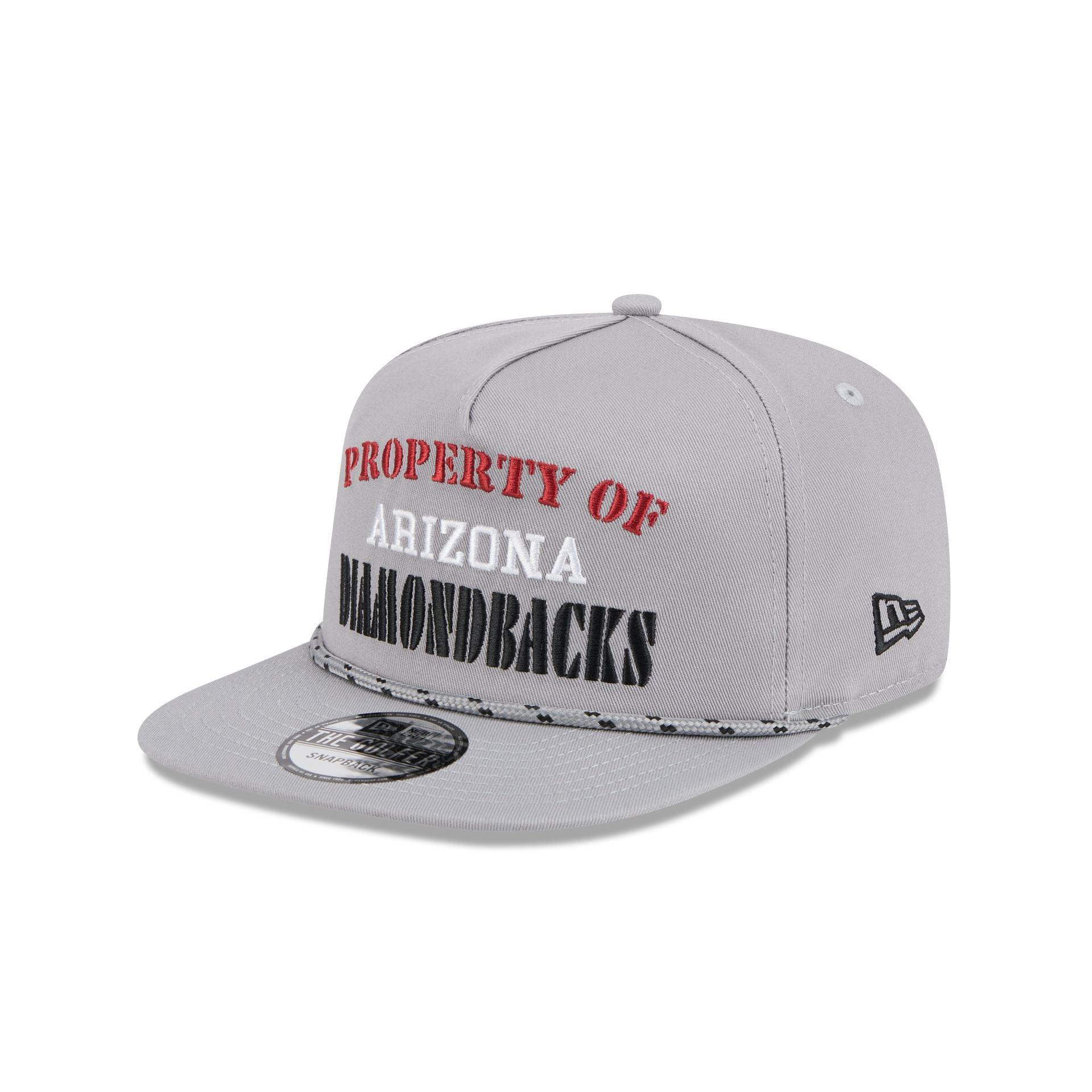 Arizona Diamondbacks Vintage Gray Rope Golfer Hat Male Product Image