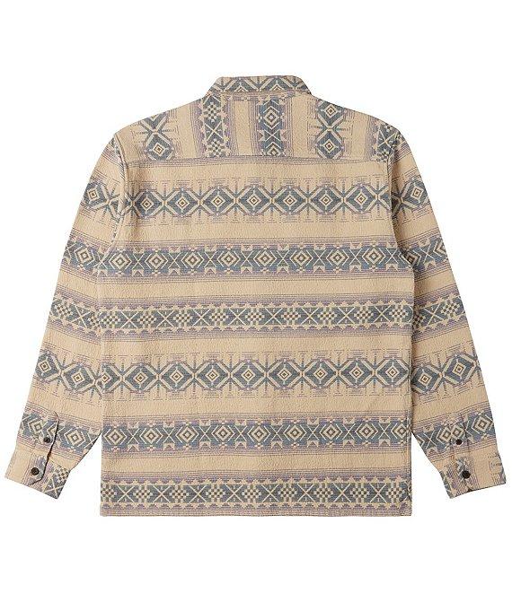Billabong Offshore Long Sleeve Printed Jaquard Flannel Shirt Product Image
