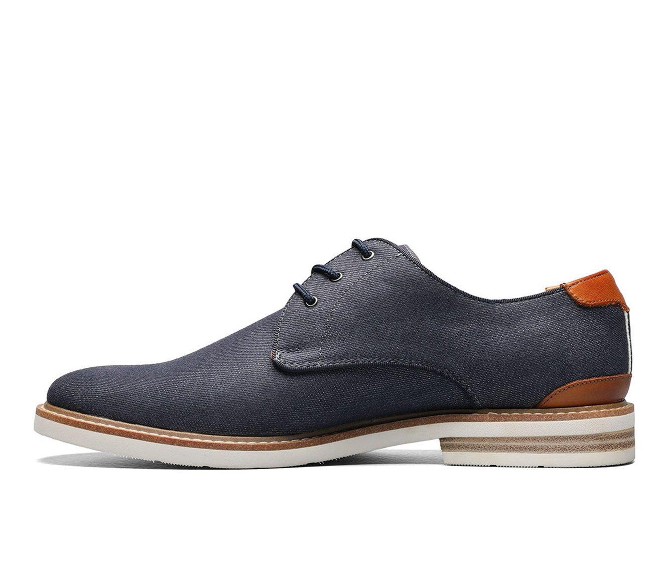 Men's Florsheim Highland Canvas Plain Toe Oxfords Product Image
