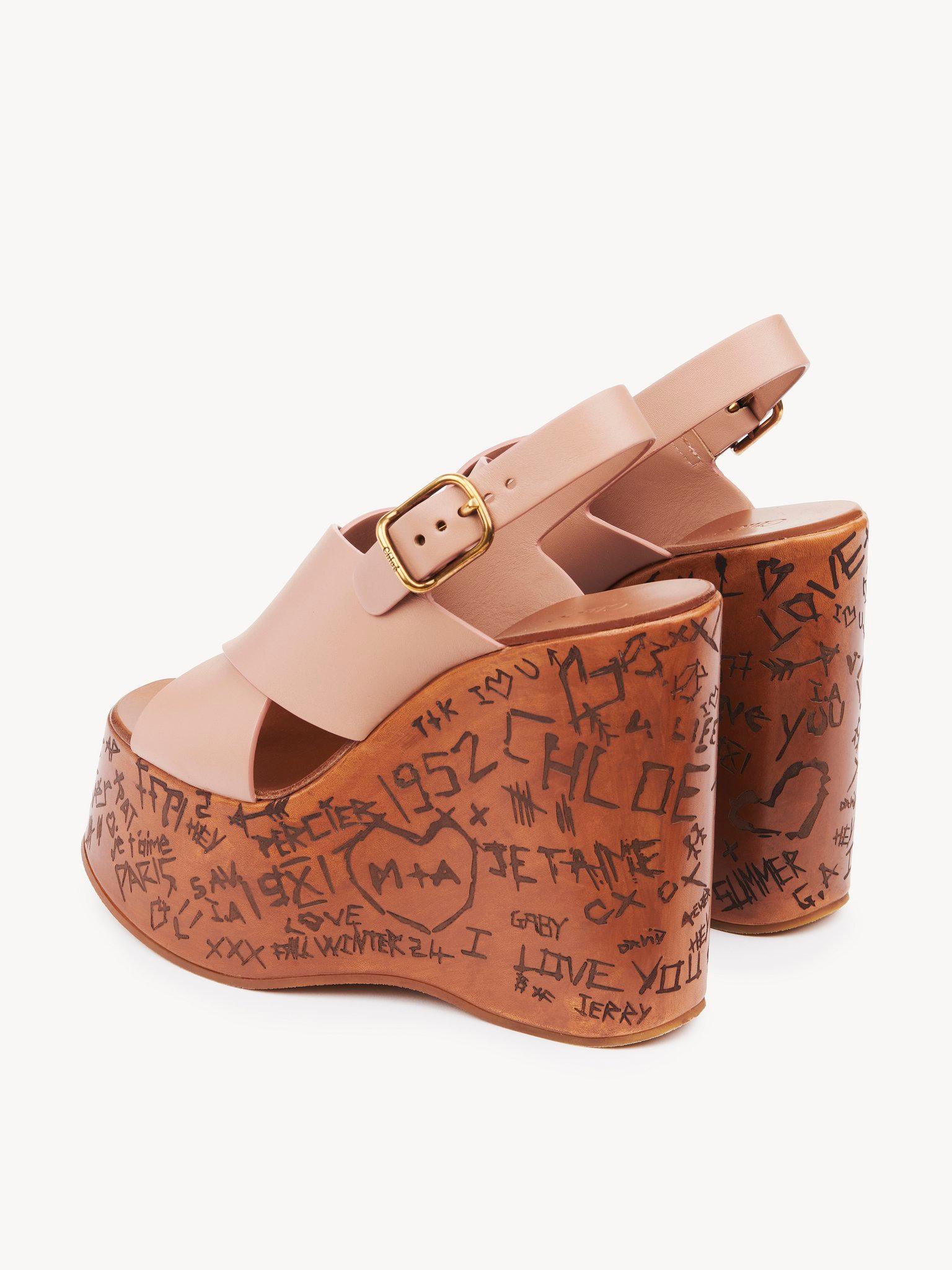 Maxime wedge sandal Product Image