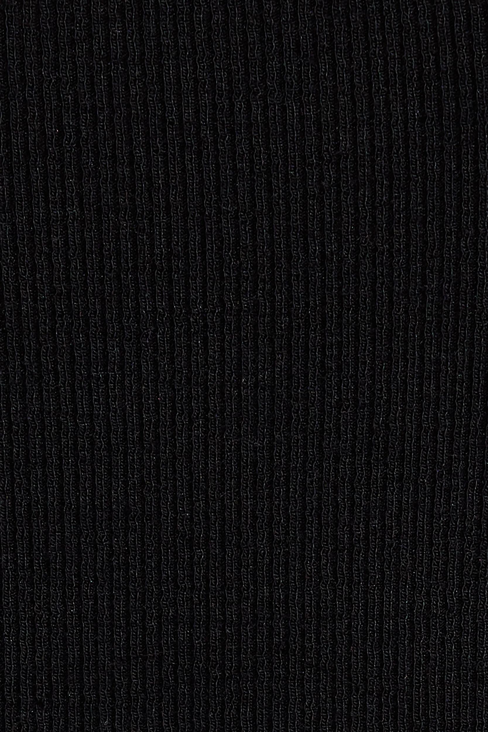 Rib Open Back Halter Dress Product Image