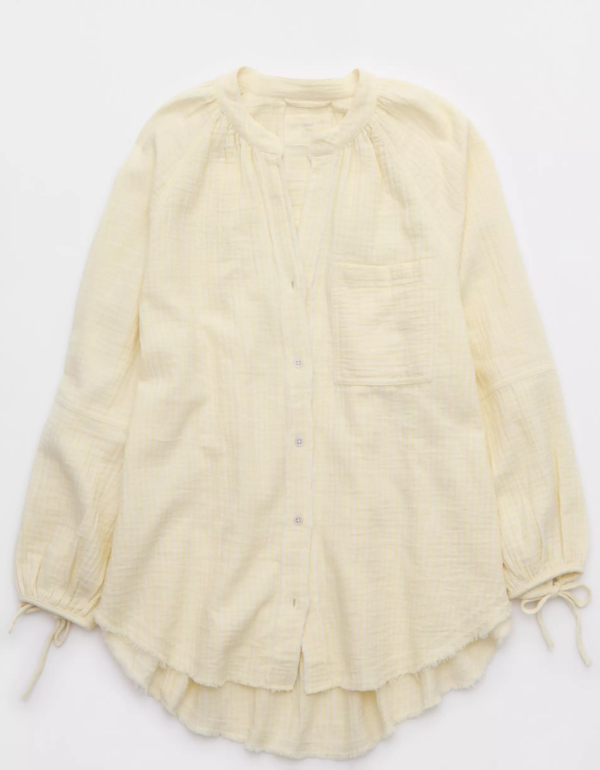 Aerie Daybreak Coverup Shirt Product Image